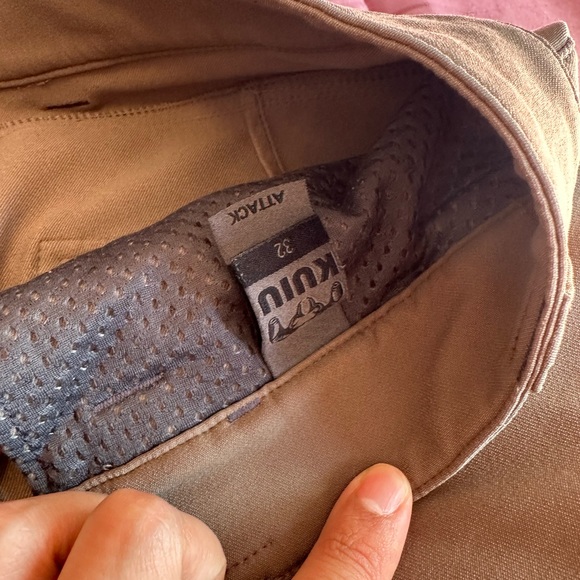 KUIU Attack pants size 32S and 32 colors Gunmetal and bourbon. - Picture 5 of 8